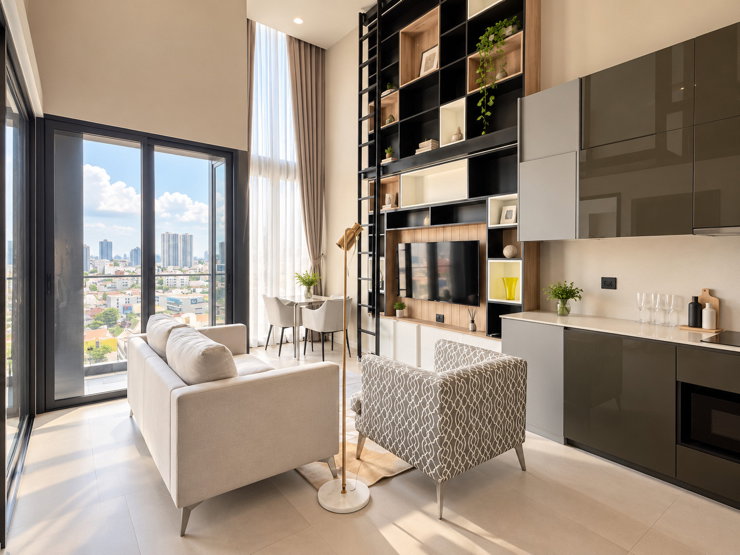 รูป ✨Duplex 1 Bedroom Unit For Rent @ Cooper Siam 🏡 - รูปที่ 1/9