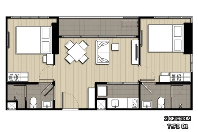 picture 2 Bedroom Condo for sale at Ideo O2  2016441 - 12/12