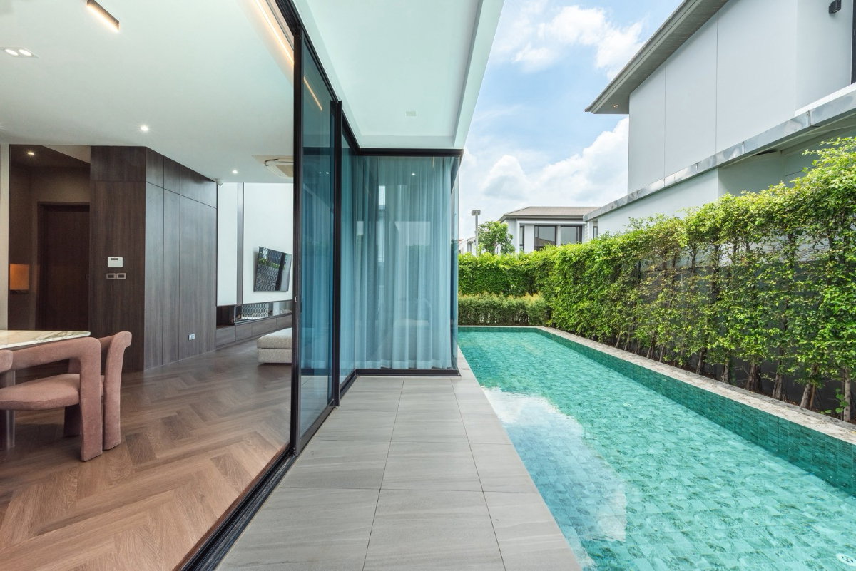 รูป บ้านเดี่ยวพูลวิลล่าหรูระดับ Ultra-Luxury! BELGRAVIA บางนา-พระราม 9 บิวท์อินสวยจัดเต็ม พร้อมสังคมส่วนตัวขั้นสุดเพียง 65 ครอบครัว สภาพใหม่พร้อมอยู่ - รูปที่ 67/67