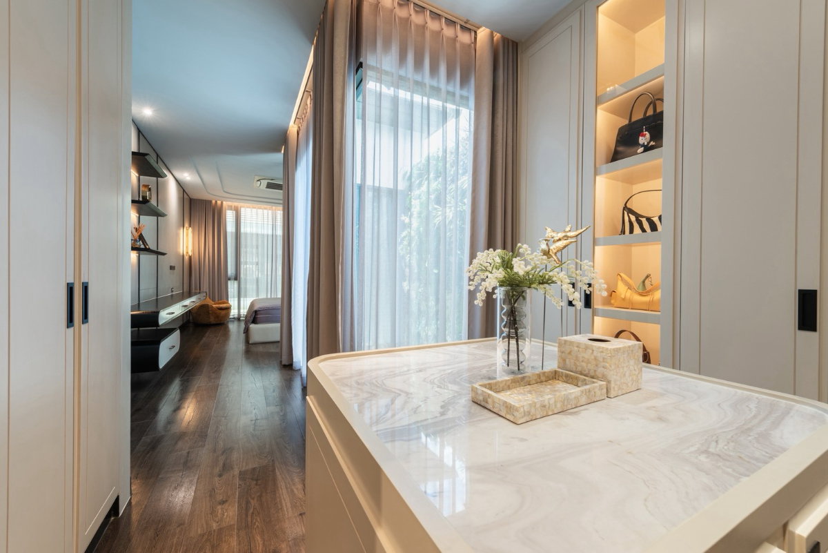 รูป บ้านเดี่ยวพูลวิลล่าหรูระดับ Ultra-Luxury! BELGRAVIA บางนา-พระราม 9 บิวท์อินสวยจัดเต็ม พร้อมสังคมส่วนตัวขั้นสุดเพียง 65 ครอบครัว สภาพใหม่พร้อมอยู่ - รูปที่ 22/67