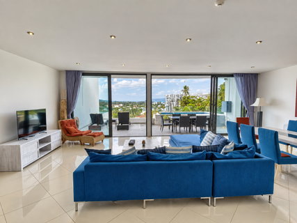 Rare Sansuri Phuket Penthouse 3BR | Private Pool, Sea View, Foreign Freehold - U5815631