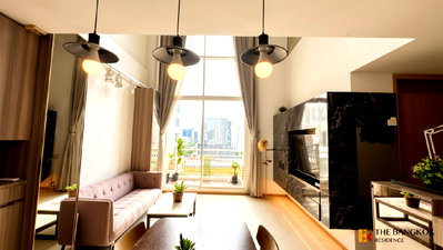 Condos for rent :  💖💖 Rental Condo 🔥 The Empire Place, 107.7 sq.m. Duplex 45K 💎 Beautiful Unit, Great Price, Near BTS Chong Nonsi 
