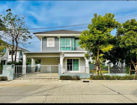 ขายบ้านเดี่ยว 2 ชั้น  55.3 ตรว. 3 ห้องนอน 2 ห้องน้ำ 2 ที่จอดรถ