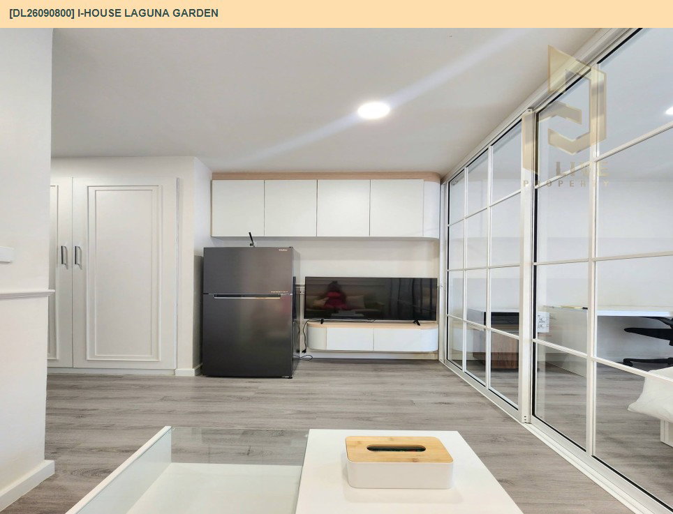 รูป DL26090800 ให้เช่าคอนโด ไอ-เฮาส์ ลากูน่า การ์เด้น (I-House Laguna Garden) ใกล้ MRT เพชรบุรี พร้อมเข้าอยู่ โทรด่วน 0653619502 LineID @952jdxxk - รูปที่ 10/12