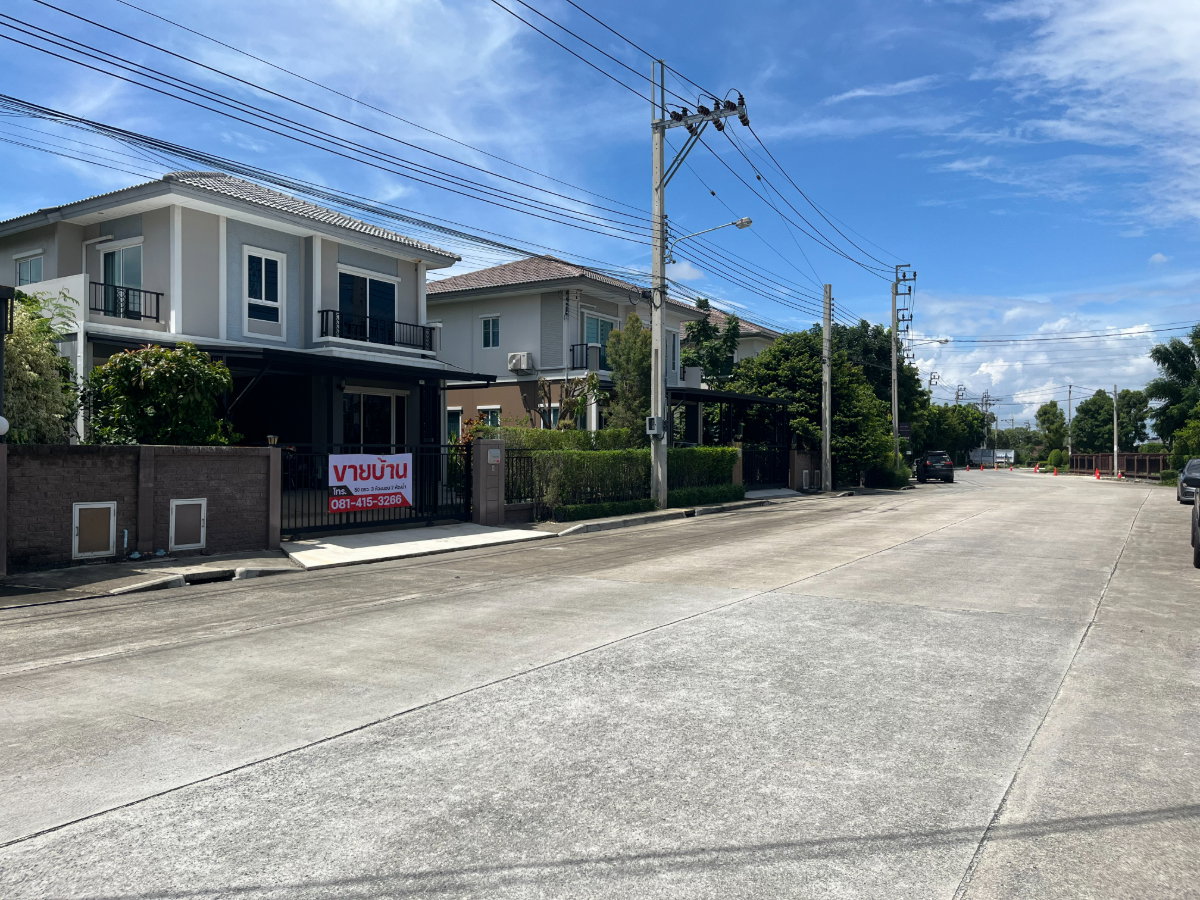 รูป ขายบ้านเดี่ยว ภัสสร เทพารักษ์–บางนา 50 ตร.ว. ต้นโครงการ ถนนเมน 12 ม. พร้อมอยู่ - รูปที่ 25/27