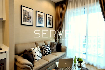 Condos for rent : 1 Bed Large Room City View Fully furnished Condo Good Location Close To MRT Phahon Yothin,Saint John's University @  The Saint Residences