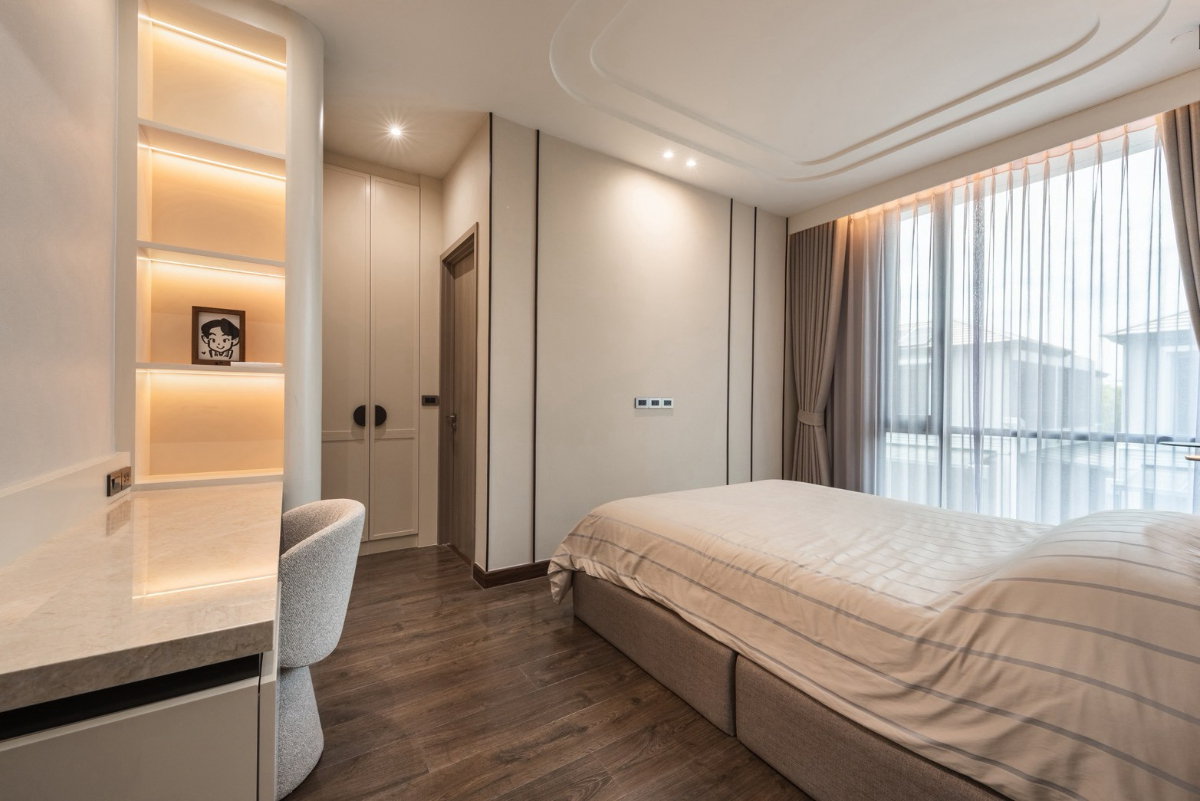 รูป บ้านเดี่ยวพูลวิลล่าหรูระดับ Ultra-Luxury! BELGRAVIA บางนา-พระราม 9 บิวท์อินสวยจัดเต็ม พร้อมสังคมส่วนตัวขั้นสุดเพียง 65 ครอบครัว สภาพใหม่พร้อมอยู่ - รูปที่ 18/67