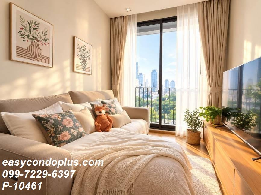 รูป 💥 [ 𝐏-𝟏𝟎𝟒𝟔𝟏 ] FOR RENT : Noble Around Ari ปักหมุดคอนโดอารีย์! ใกล้ BTS อารีย์ 𝟐𝟖,𝟎𝟎𝟎 บาท/ด. | Line @easycondoplus | 099-229-6397 - รูปที่ 2/8