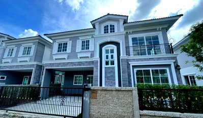 Houses for rent Tesco Lotus Srinakarindra : 📌 For Rent 2-story House GOLDEN NEO SUKHUMVIT - LASALLE 4 bedroom 4 bathroom