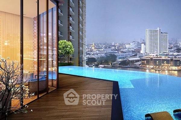 รูป คอนโด 1 ห้องนอน 61 ตร.ม. Magnolias Waterfront Residences ใกล้ BTS สะพานตากสิน (ID 3183827) - รูปที่ 3/3
