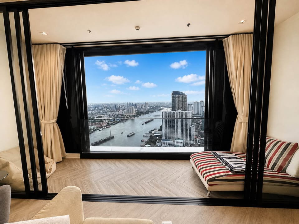 รูป ปล่อยเช่า Chapter Charoennakhon–Riverside ราคา 69,000 บาท คอนโด Luxury ริมแม่น้ำเจ้าพระยา วิวสวยบรรยากาศดีเหมือนอยู่รีสอร์ททุกวัน! - รูปที่ 9/10