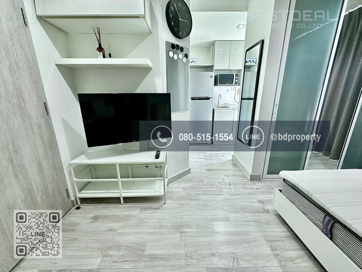 รูป Bestdeal ให้เช่า Studio 22ตรม.ราคา 13,500/เดือนเท่านั้น เฟอร์นิเจอร์และเครื่องใช้ไฟฟ้าครบ “IDEO MOBI RAMA 9” ใกล้MRT และ เซ็นทรัลพระราม 9 เพียง 80 ม. - รูปที่ 8/13