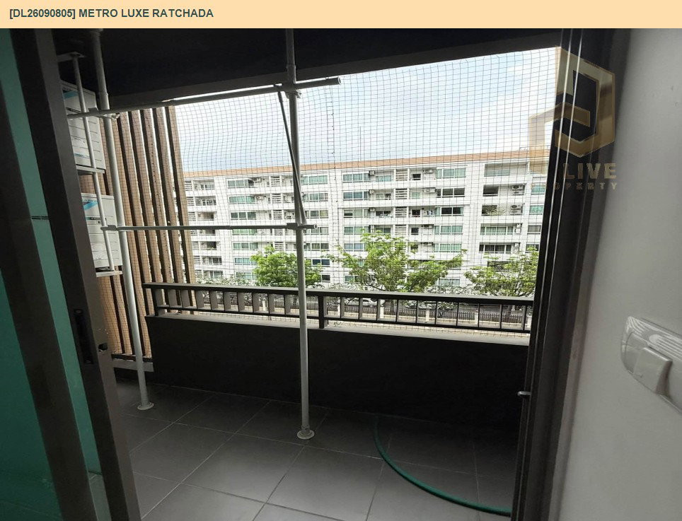 รูป DL26090805 ให้เช่าคอนโด เมโทร ลักซ์ รัชดา (Metro Luxe Ratchada) ใกล้ MRT ห้วยขวาง พร้อมเข้าอยู่ โทรด่วน 0638692663 LineID @952jdxxk - รูปที่ 10/10