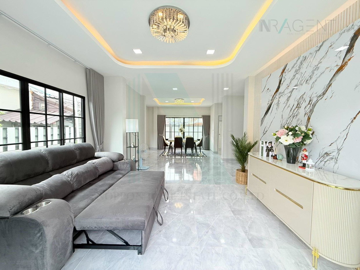รูป 📌 ขายบ้านเดี่ยว โครงการ บ้านราชพฤกษ์ รามอินทรา - หทัยราษฎร์ 2 ชั้น 4 ห้องนอน 3 ห้องน้ำ - รูปที่ 3/8
