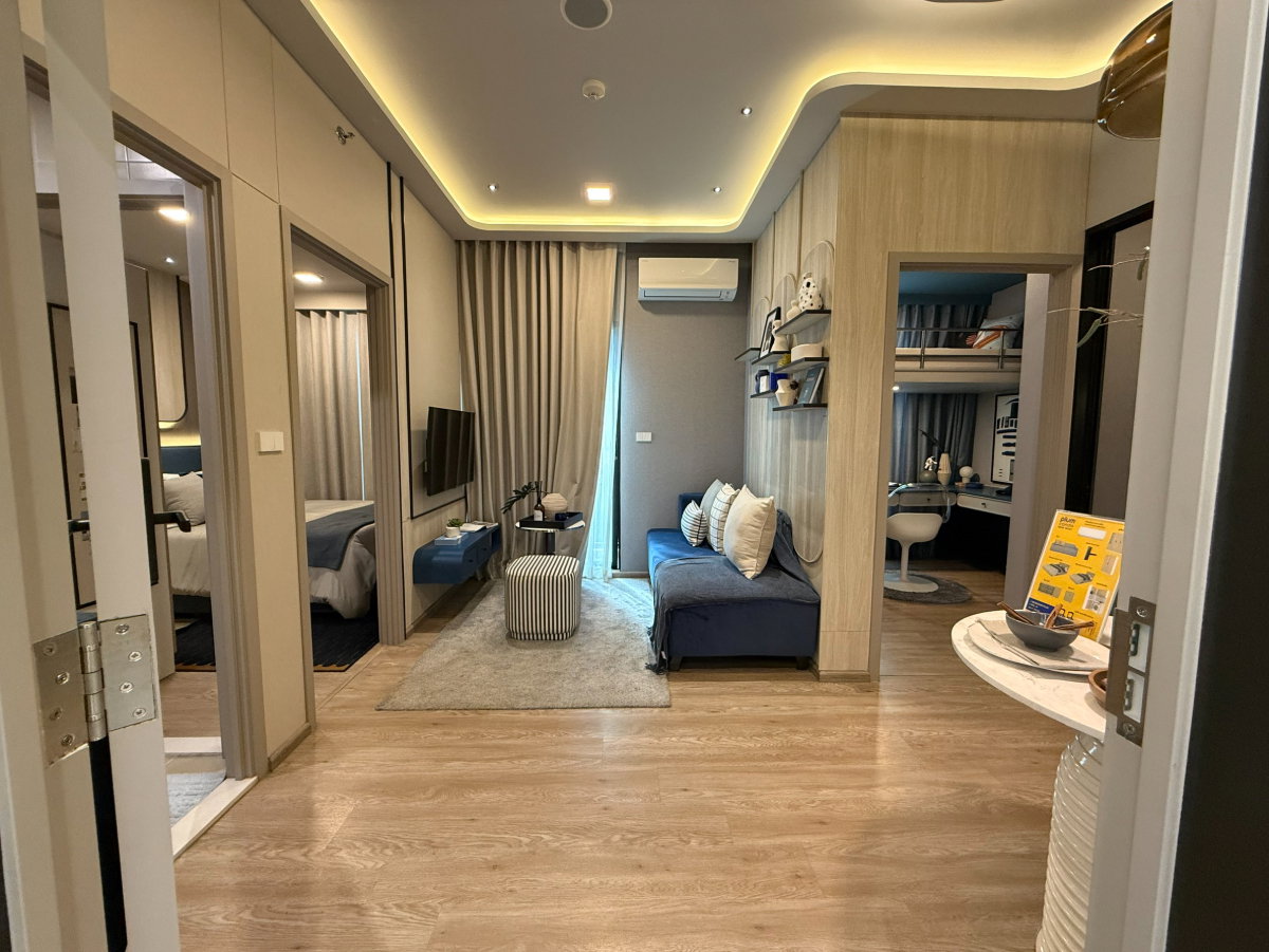 รูป 🔥🔥 ห้อง 2 ห้องนอน ราคาเพียง 11,980 บาท! 🔥🔥 🏙️ Plum Condo New West - รูปที่ 1/4