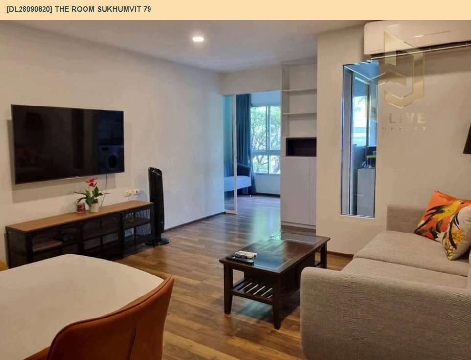 รูป DL26090820 ให้เช่าคอนโด เดอะ รูม สุขุมวิท 79 (The Room Sukhumvit 79) ใกล้ BTS อ่อนนุช พร้อมเข้าอยู่ โทรด่วน 0614453194 LineID @952jdxxk - รูปที่ 3/8