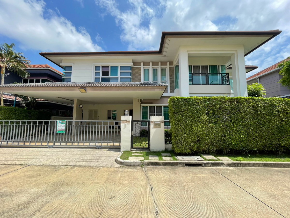 รูป 98530 - บ้านเดี่ยว Bangkok Boulevard ราชพฤกษ์-พระราม 5-2 บ้านสวยพร้อมอยู่ - รูปที่ 1/12