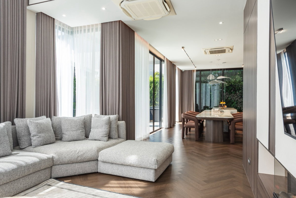 รูป บ้านเดี่ยวพูลวิลล่าหรูระดับ Ultra-Luxury! BELGRAVIA บางนา-พระราม 9 บิวท์อินสวยจัดเต็ม พร้อมสังคมส่วนตัวขั้นสุดเพียง 65 ครอบครัว สภาพใหม่พร้อมอยู่ - รูปที่ 46/67