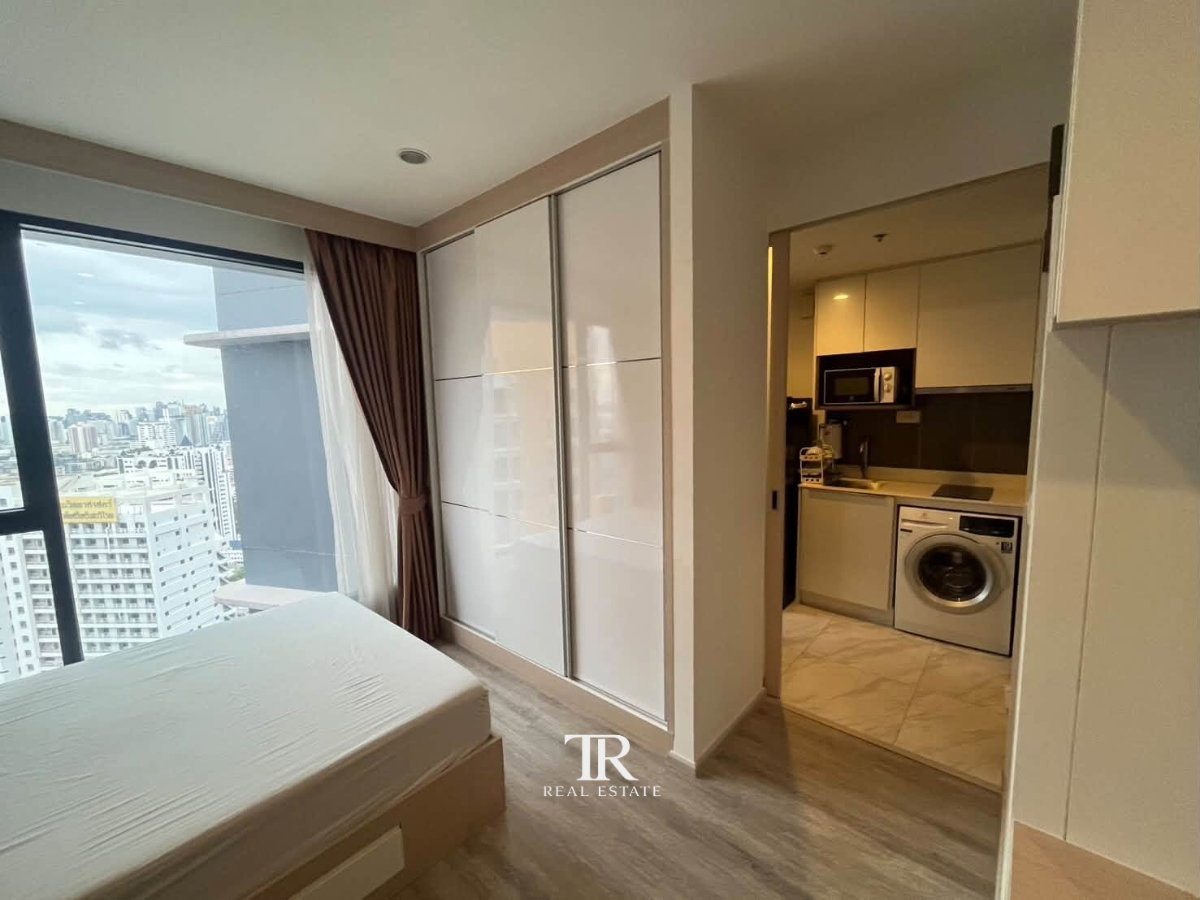 รูป 🏡 ให้เช่า IDEO Mobi Asoke | Studio | 28 ตร.ม. | ชั้น 31 | อโศก-เพชรบุรี | 💰18,000 บาท/เดือน | LINE: @944hjngx | รหัสทรัพย์: UE0089 - รูปที่ 4/6