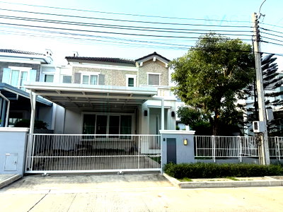 เช่าบ้านเดี่ยว นิคมอัญธานี (เจมโมโปลิส) : ให้เช่าบ้านแฝด 2 ชั้น อัญญ่า บางนา-รามคำแหง 2 2 ห้องนอน 3 ห้องน้ำ