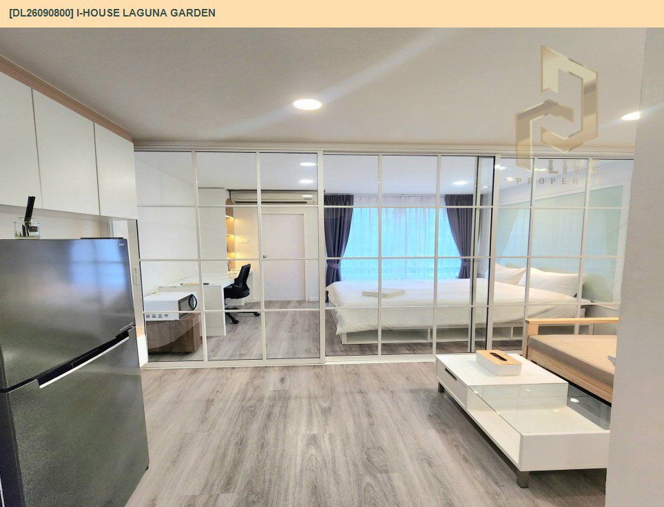 รูป DL26090800 ให้เช่าคอนโด ไอ-เฮาส์ ลากูน่า การ์เด้น (I-House Laguna Garden) ใกล้ MRT เพชรบุรี พร้อมเข้าอยู่ โทรด่วน 0653619502 LineID @952jdxxk - รูปที่ 9/12