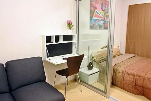 เช่า!!! Plum Condo บางใหญ่ สเตชั่น (ถูกสุดๆๆ แต่งครบ!!!) ใกล้ MRT คลองบางไผ่