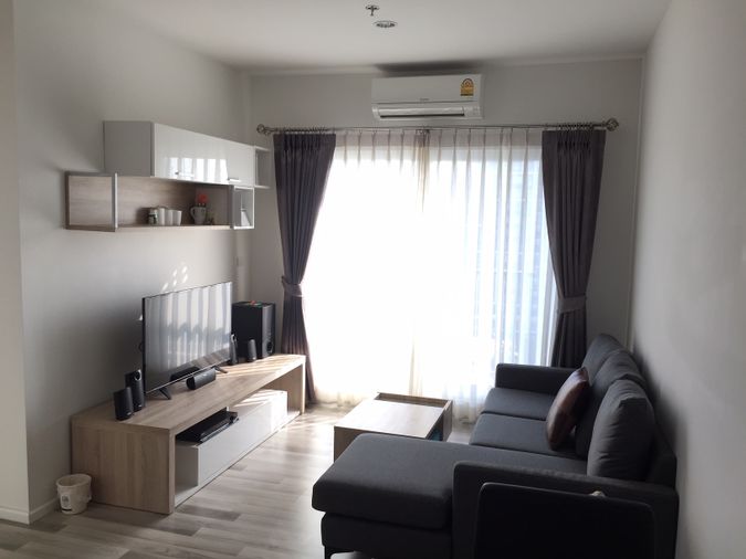 2-bed condo for rent, 56 sqm, The Key Wutthakat