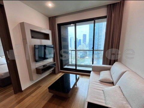 ▚ L0GC0Lツ ให้เช่า The Address Sathorn 1Bed 46.55ตร.ม. ชั้นสูง วิวไม่บล็อก ฟรีแม่บ้านเดือนละครั้ง ใกล้ BTS ช่องนนทรี✨