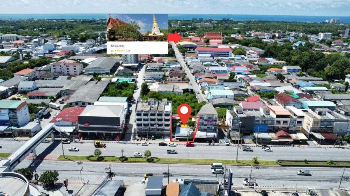 รูป โอกาสทองนักลงทุน ขายที่ดินเปล่าผังสีแดง พ.7 ติดถนนสุขุมวิท ใจกลางเมืองระยอง 135 ตร.ว. ตรงข้าม PASSiONE Shopping Destination | #TPI-3497 - รูปที่ 10/11