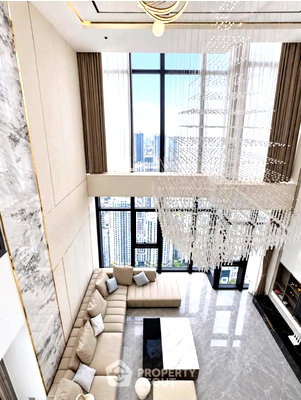 Condos for rent : 59th-Floor 5-BR One 9 Five Asoke - Rama 9 Near MRT Phra Ram 9 (ID 3349044)