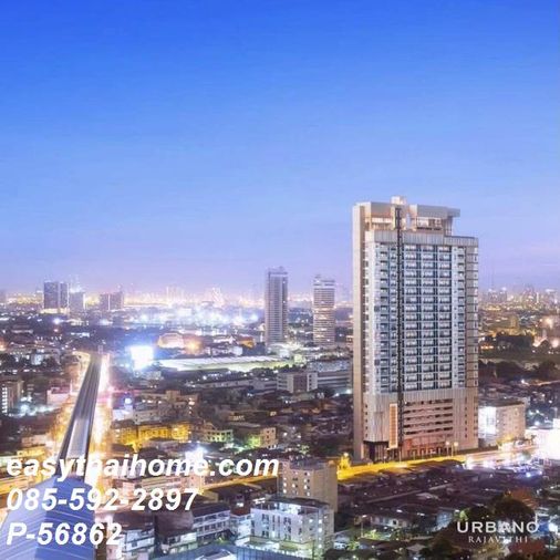 1-bed condo for rent, 30.5 sqm, Urbano Rajavithi