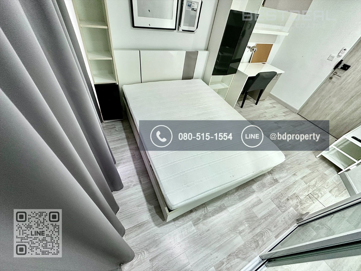 รูป Bestdeal ให้เช่า Studio 22ตรม.ราคา 13,500/เดือนเท่านั้น เฟอร์นิเจอร์และเครื่องใช้ไฟฟ้าครบ “IDEO MOBI RAMA 9” ใกล้MRT และ เซ็นทรัลพระราม 9 เพียง 80 ม. - รูปที่ 3/13