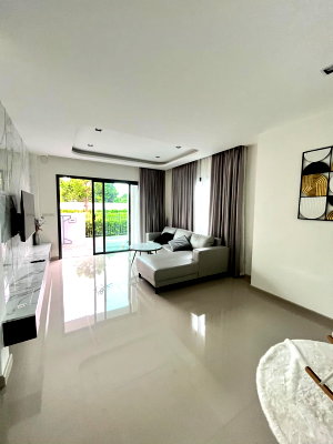 บ้านเดี่ยวให้เช่า : ให้เช่า บ้านโรงโป๊ะ โครงการ ภัททา เอล์เลเมนท์
