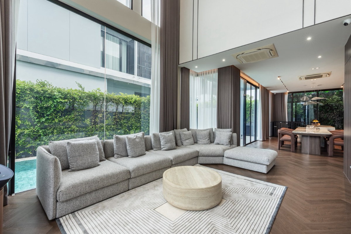 รูป บ้านเดี่ยวพูลวิลล่าหรูระดับ Ultra-Luxury! BELGRAVIA บางนา-พระราม 9 บิวท์อินสวยจัดเต็ม พร้อมสังคมส่วนตัวขั้นสุดเพียง 65 ครอบครัว สภาพใหม่พร้อมอยู่ - รูปที่ 28/67