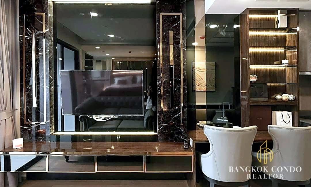 picture 🍀🍀 Elegant condo⭐ For Rent📌 Ashton Chula-Silom (Line:@rent2022) MRT Sam Yan✨Ready to move in 🔖 A00675 - 9/13