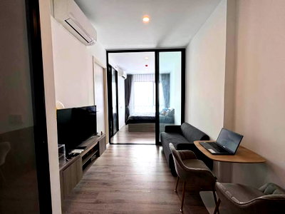 Condos for rent : Knightsbridge Sukhumvit-Theparak | MRT Thippawan | 1B1B 28 Sq.m. 24th FL., | **Rent 12,500 THB** Including Wi-Fi Viewing Add Line ID: @property.ma