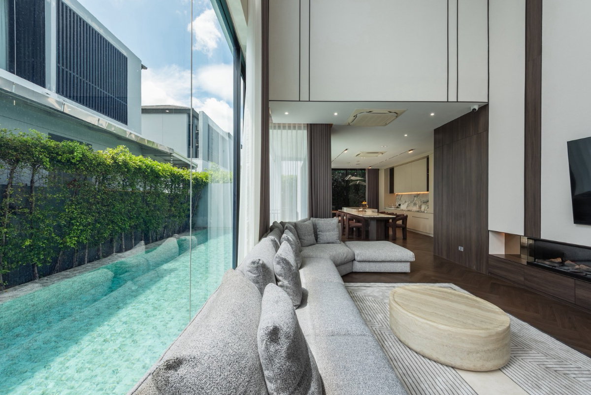 รูป บ้านเดี่ยวพูลวิลล่าหรูระดับ Ultra-Luxury! BELGRAVIA บางนา-พระราม 9 บิวท์อินสวยจัดเต็ม พร้อมสังคมส่วนตัวขั้นสุดเพียง 65 ครอบครัว สภาพใหม่พร้อมอยู่ - รูปที่ 45/67