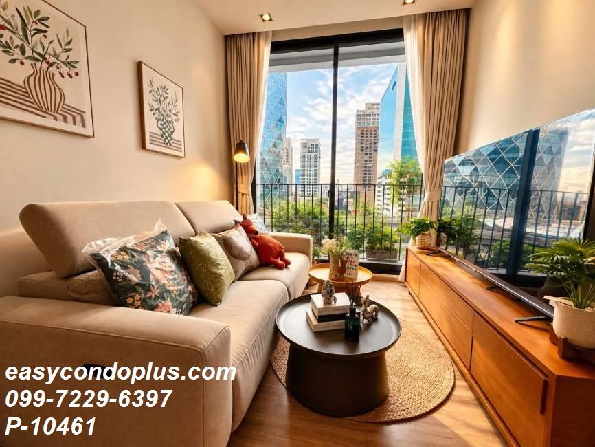 รูป 💥 [ 𝐏-𝟏𝟎𝟒𝟔𝟏 ] FOR RENT : Noble Around Ari ปักหมุดคอนโดอารีย์! ใกล้ BTS อารีย์ 𝟐𝟖,𝟎𝟎𝟎 บาท/ด. | Line @easycondoplus | 099-229-6397 - รูปที่ 3/8
