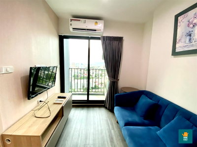 คอนโดให้เช่า : ให้เช่า Rich Park Triple Station ศรีนครินทร์ 1นอน 28ตรม. เฟอร์ครบ 12,000 บาท