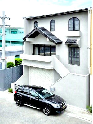 Townhouses for rent Bangkok : 			Charn at the Avenue.700m.  MRT ChaengWatthana14 160m.  Pink Line station.  3-story end-unit townhome          