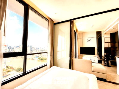 Condos for rent : 37th-Floor 1-BR Chapter Charoennakhorn - Riverside Near BTS Krung Thon Buri (ID 3349109)