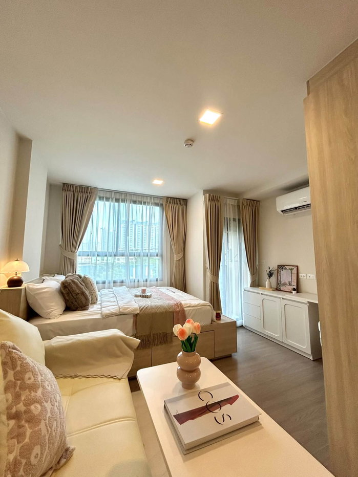 รูป ขายคอนโด เดอะ มูฟ บางแค ชั้น 4 เฟอร์นิเจอร์ครบ ทำเลดี ใกล้รถไฟฟ้า MRT บางแค - รูปที่ 1/10
