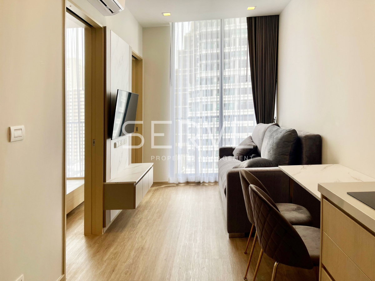 รูป 🔥1 นอน 29.81 ตร.ม แต่งสวยหรูสไตล์ Luxury ชั้นสูง 10+ คอนโดหรูแห่งใหม่ ใกล้ BTS พร้อมพงษ์ 450 ม. ที่ Noble STATE 39 / ให้เช่าคอนโด - รูปที่ 1/10