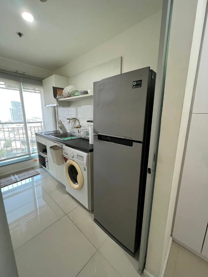 รูป 🩷ห้องใหญ่ 38 ตร.ม. ชั้น 23 วิวเมือง 1 ห้องนอน Fully Furnished เครื่องใช้ไฟฟ้าครบ ใกล้ BTS พระโขนง เพียง 16,000 บาท/เดือน พร้อมเข้าอยู่💚✨️ - รูปที่ 12/16