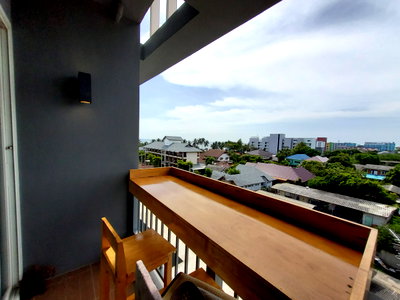 คอนโดให้เช่า : ห้องพักวิวทะเล The Patio condo bangsaen