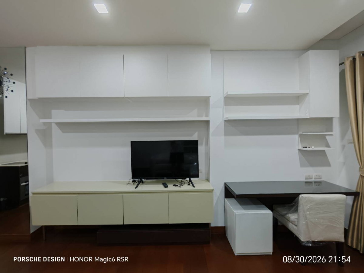 รูป ให้เช่า 1 ห้องนอน 43 ตร.ม พร้อมเข้าอยู่ -- โทรด่วน 094-641-5974 - รูปที่ 4/7