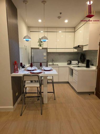 2-bed condo for rent, 58 sqm, The Complete Narathiwat