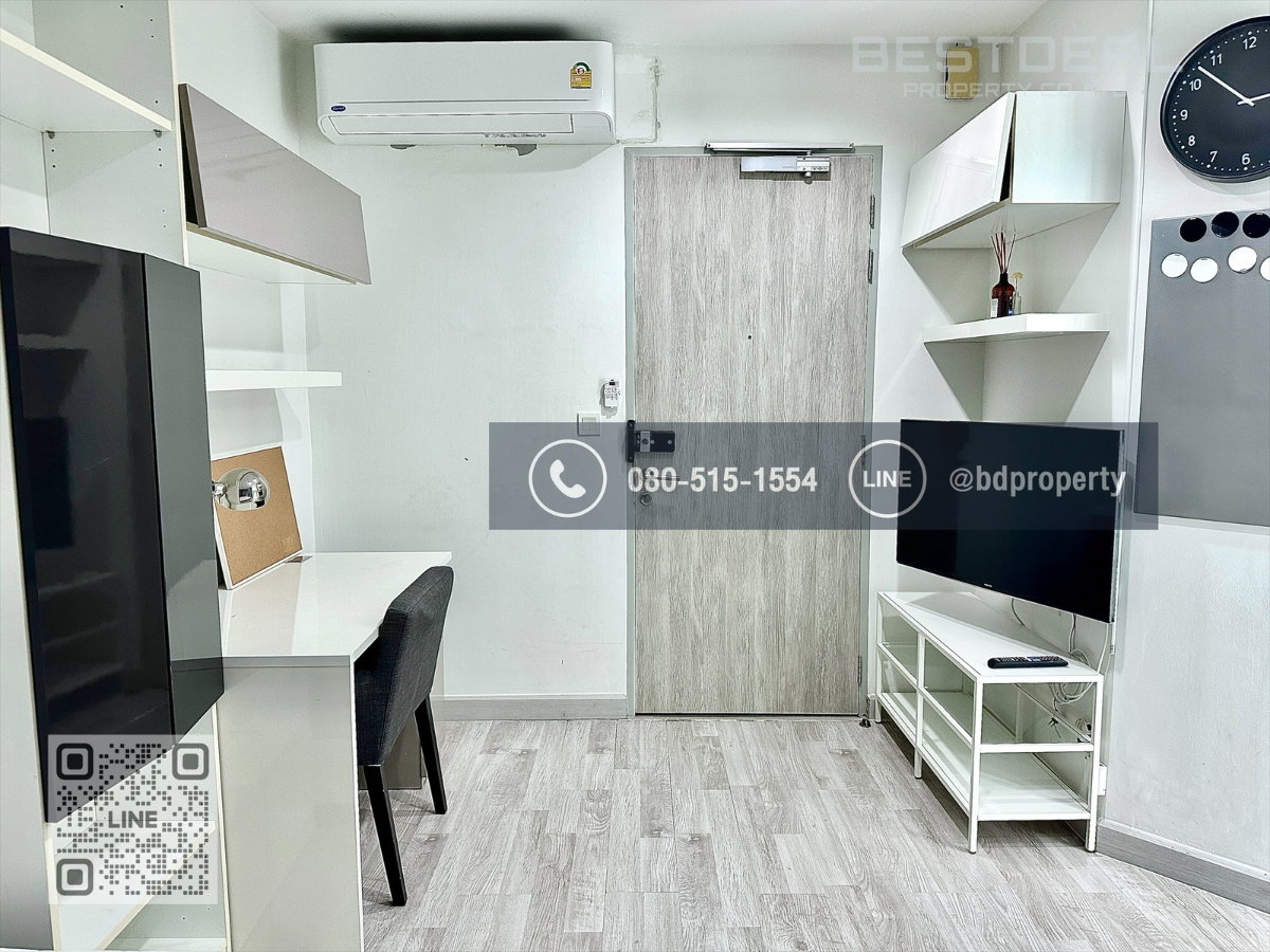 รูป Bestdeal ให้เช่า Studio 22ตรม.ราคา 13,500/เดือนเท่านั้น เฟอร์นิเจอร์และเครื่องใช้ไฟฟ้าครบ “IDEO MOBI RAMA 9” ใกล้MRT และ เซ็นทรัลพระราม 9 เพียง 80 ม. - รูปที่ 4/13