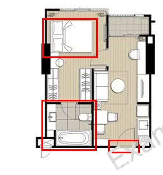 รูป ขาย คอนโด 1 ห้องนอน ในโครงการ ไอดีโอ สุขุมวิท 93 6801079 - รูปที่ 6/6