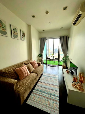 Condos for sale : For Sale: Ideo Q Phayathai, 36th Floor | 41 sq.m. | Fully Furnished | City View | THB 6.5M